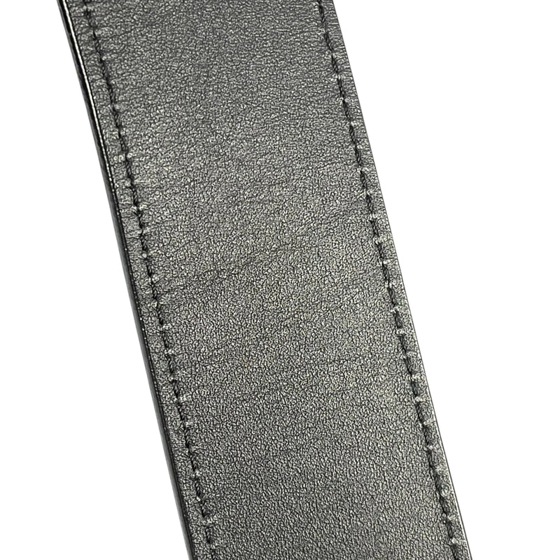 LOUIS VUITTON LV イニシャル リバーシブル ベルト - ブラック