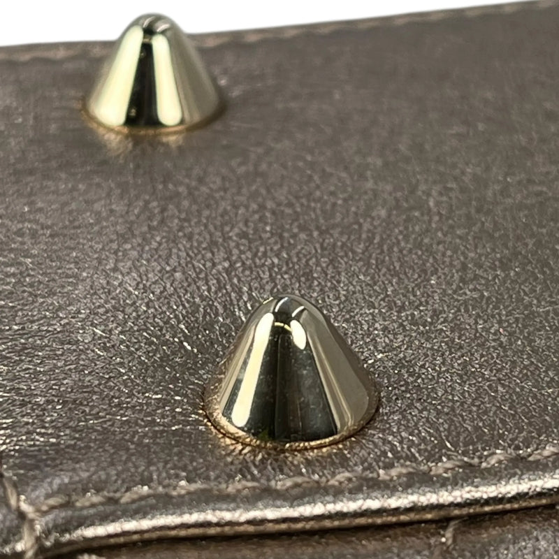 Christian Dior Lady Dior Cannage Calfskin Handbag/Shoulder Bag - Gold