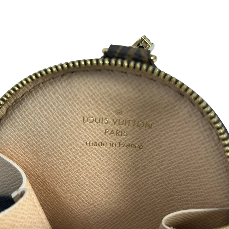 LOUIS VUITTON ミュルティ ポシェット アクセソワール モノグラムキャンバス ショルダーバッグ - ダークブラウン