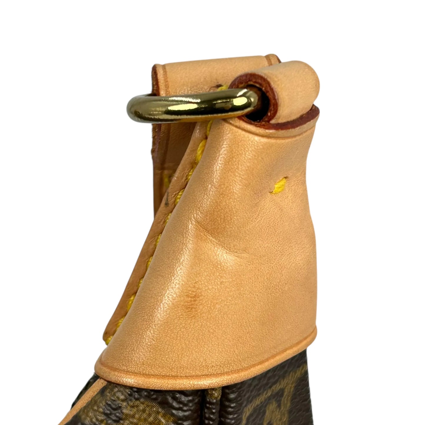 LOUIS VUITTON Boulogne Monogram Canvas Shoulder Bag - Brown 