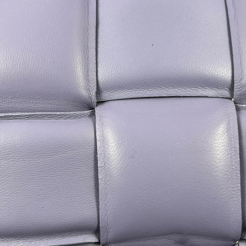 BOTTEGA VENETA Padded Cassette Bag Lambskin Shoulder Bag - Purple 