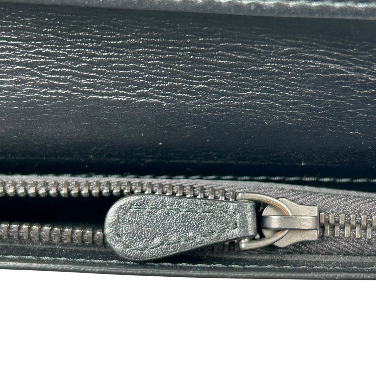 BOTTEGA VENETA Intrecciato Leather Bi-fold Long Wallet - Black 