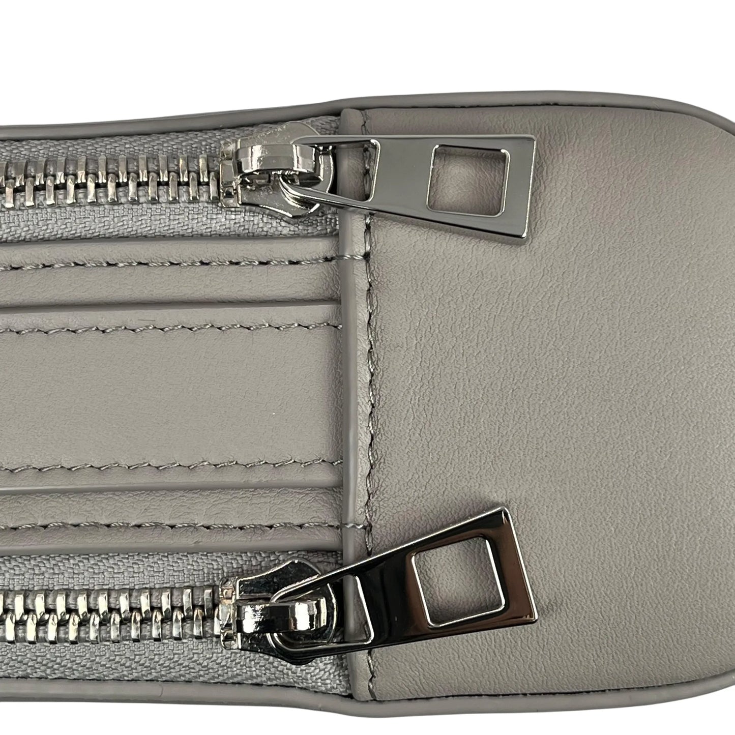 LOEWE Crossbody Camera Bag Mini Calfskin Shoulder Bag - Grey 