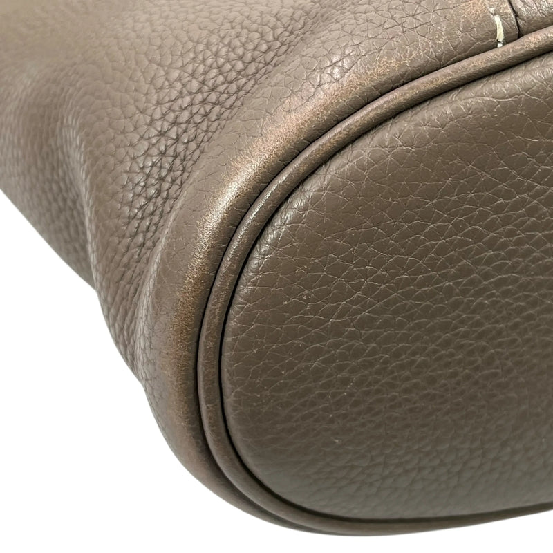 Hermès Good News PM Taurillon Clemence Leather Shoulder Bag with L Stamp (2008) - Beige 