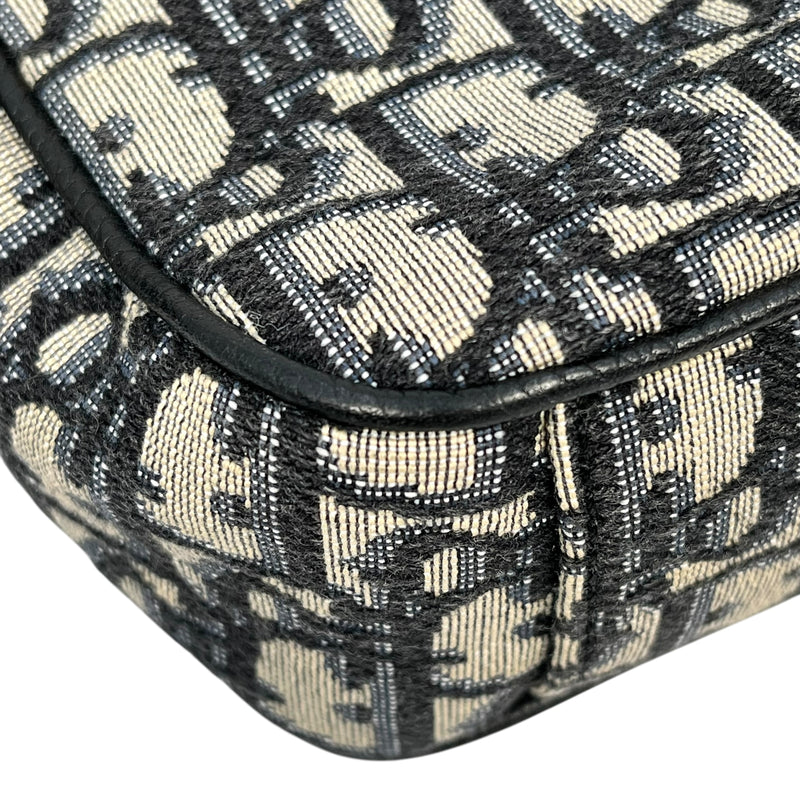 Dior オブリーク トロッター ショルダーバッグ - ブラック