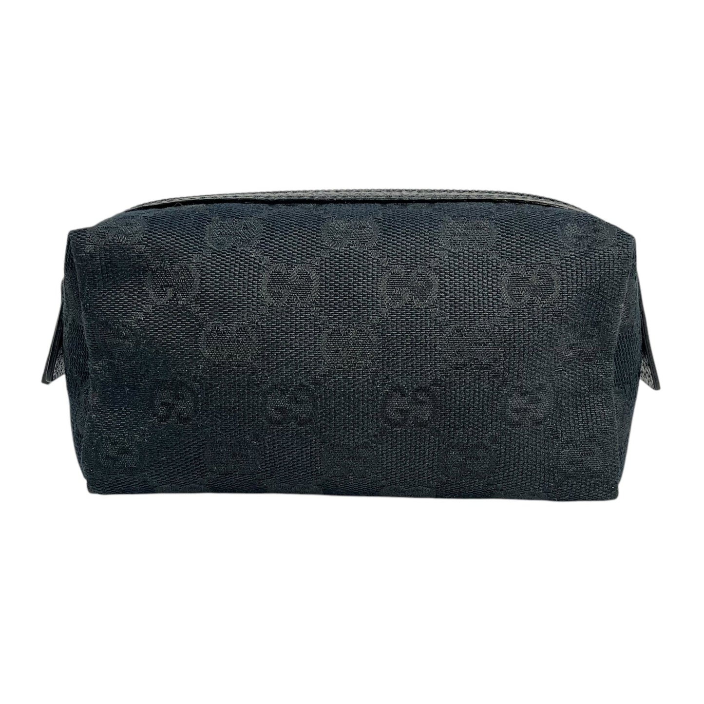 GUCCI GG Canvas Pouch - Black 