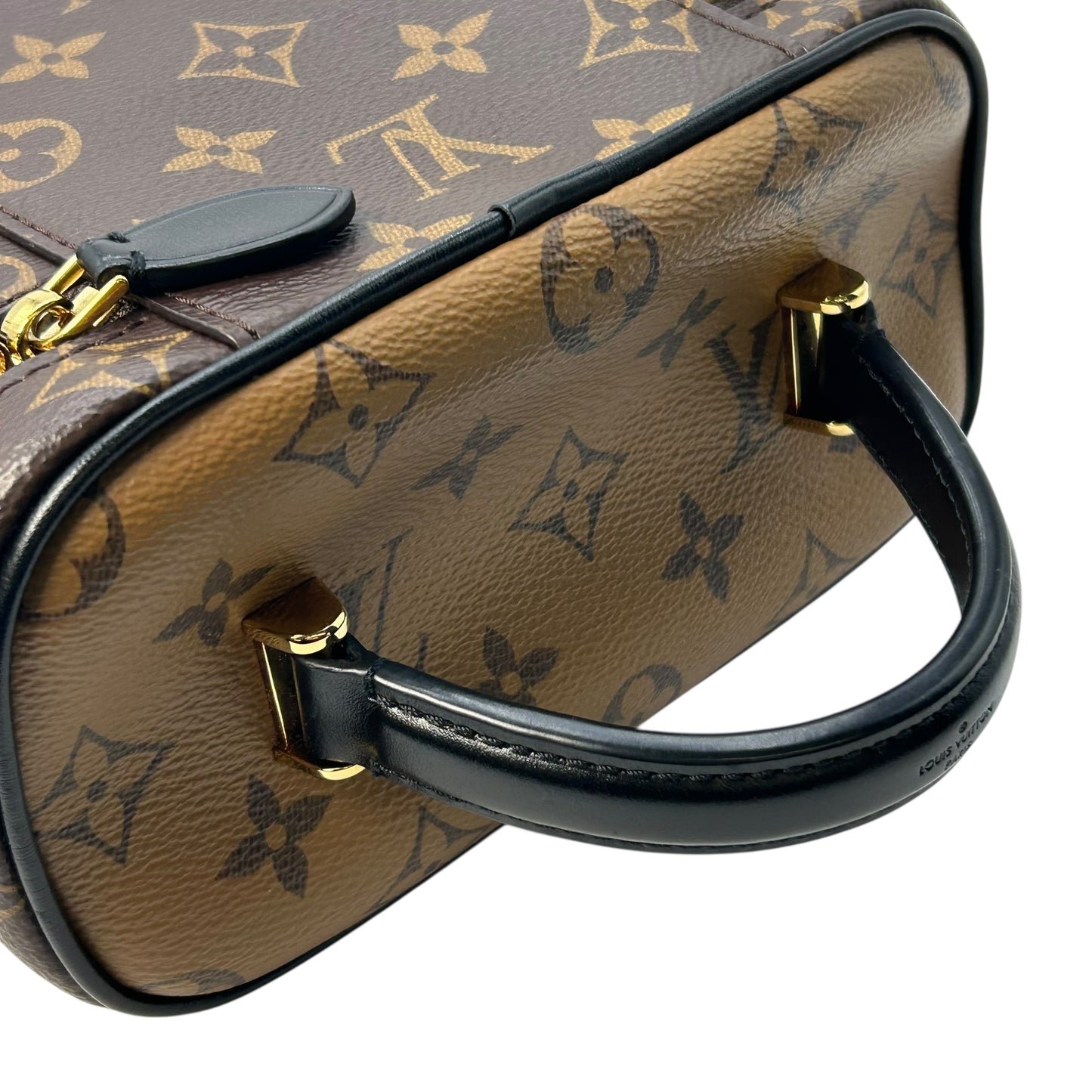 Louis Vuitton モノグラム キャンバス リバース ヴァニティ NV PM ショルダーバッグ - ブラウン