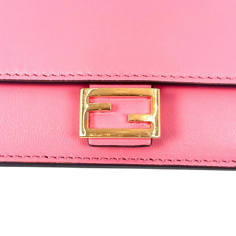 FENDI レザー カードケース コインケース - ピンク