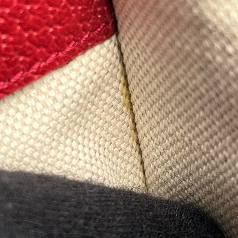 GUCCI Baiadera Striped Shoulder Bag - Multicolor and Red 