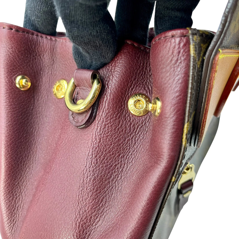 Louis Vuitton モノグラム キャンバス エデン MM ハンドバッグ ショルダーバッグ - ブラウン ボルドー