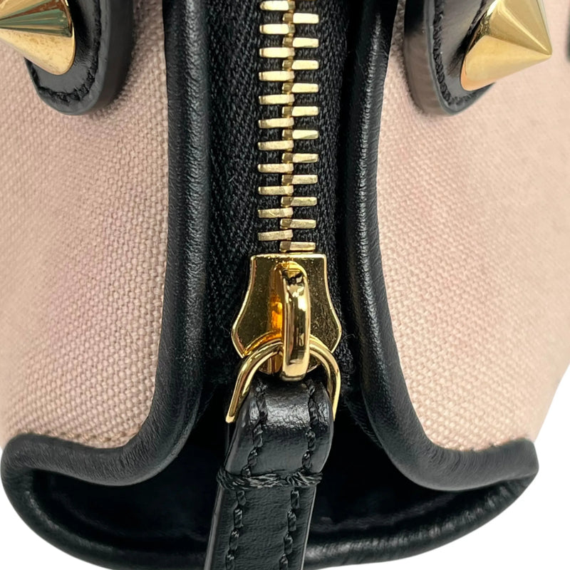 FENDI By the Way Medium Canvas and Leather Handbag - Pink 