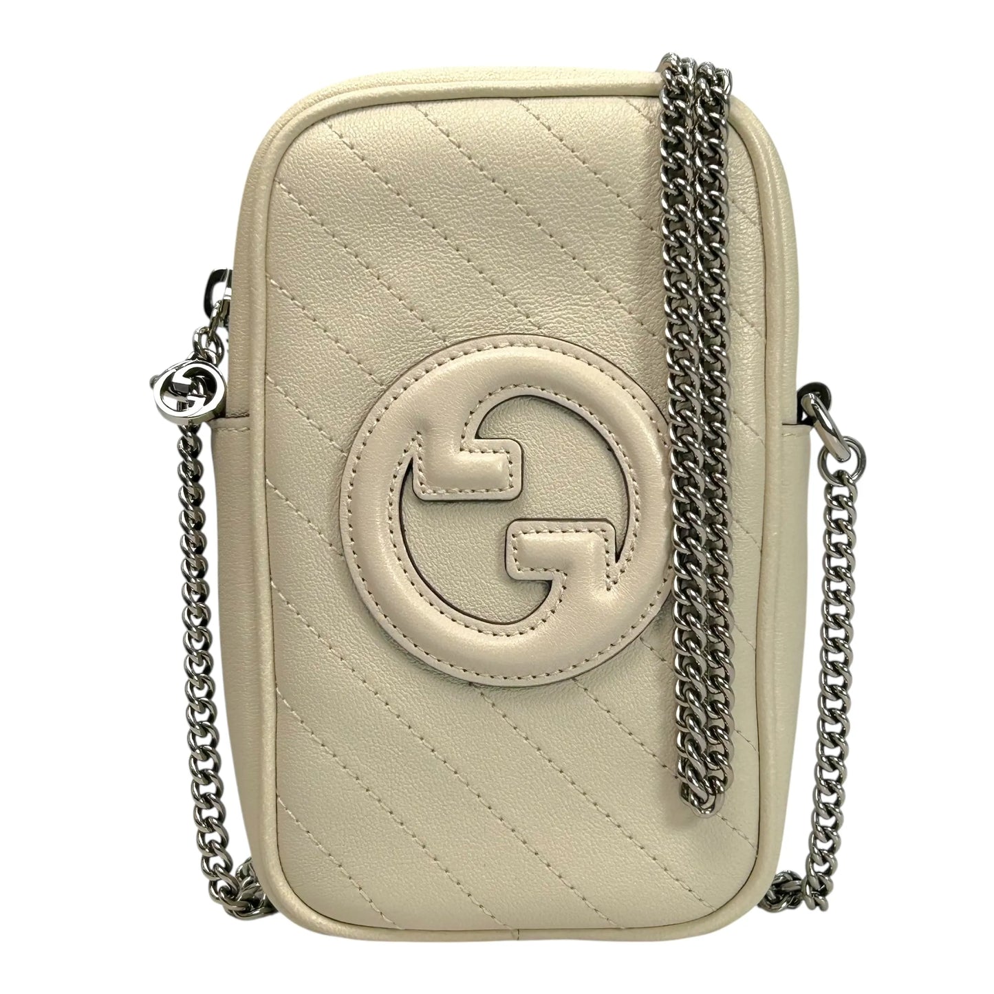 GUCCI Blondie Shoulder Bag - White 