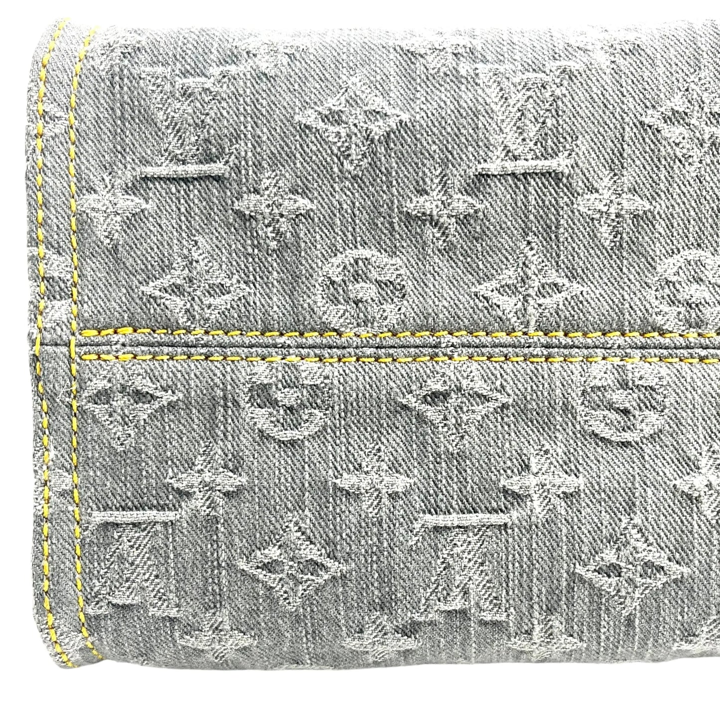 Louis Vuitton モノグラム デニム MM トートバッグ - ブルーグレー - 33685