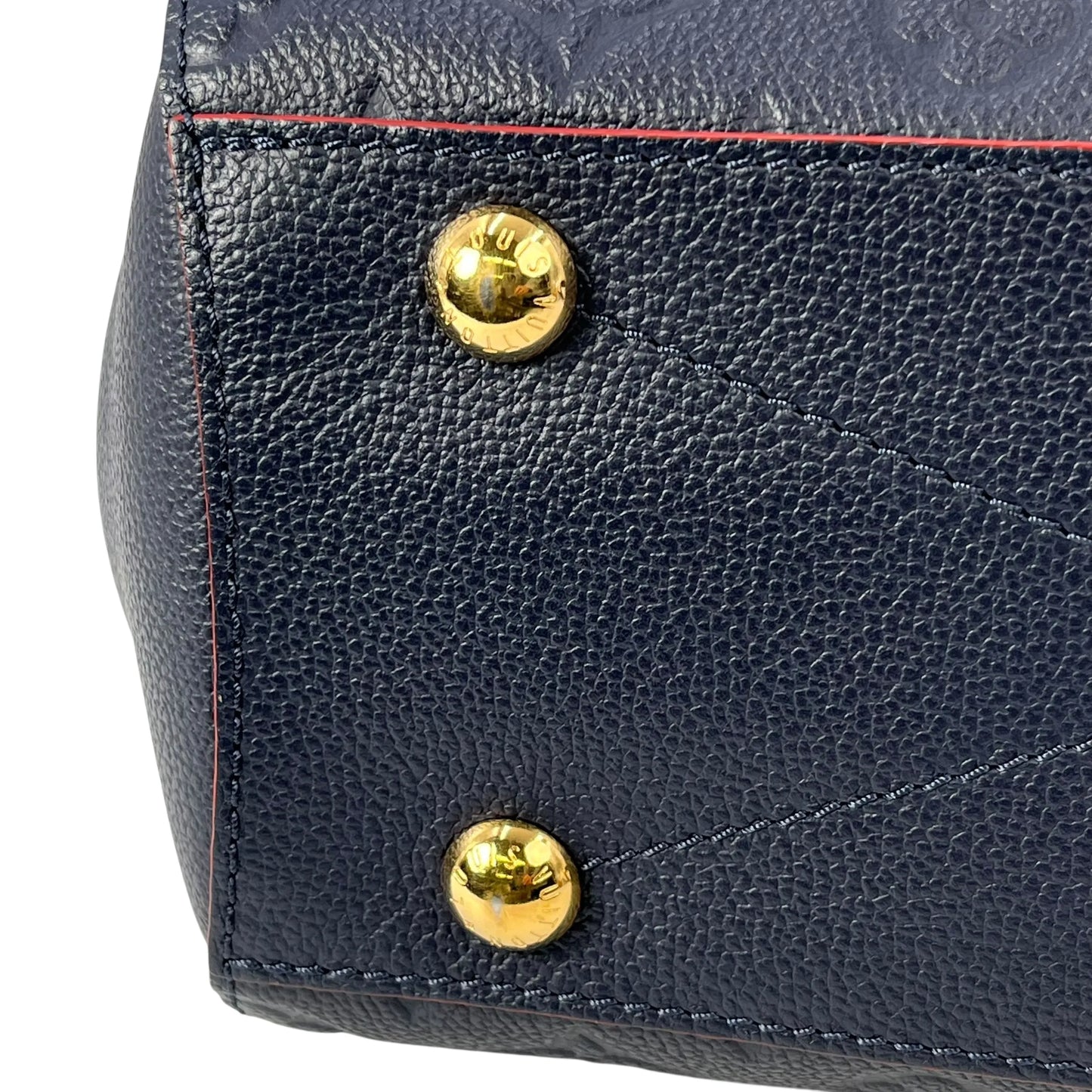 Louis Vuitton Monogram Empreinte Montaigne BB Handbag - Navy 