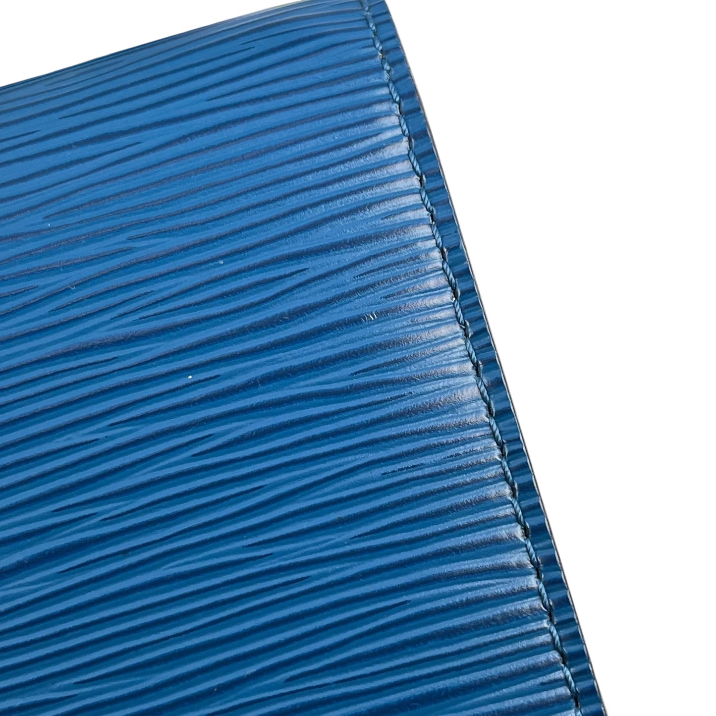 Louis Vuitton Epi Leather Monceau BB Handbag - Blue 