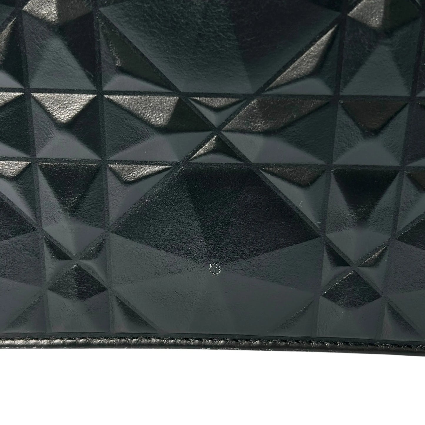 Dior Caro Chain Pouch Cannage Calfskin Chain Wallet Shoulder Bag - Black 