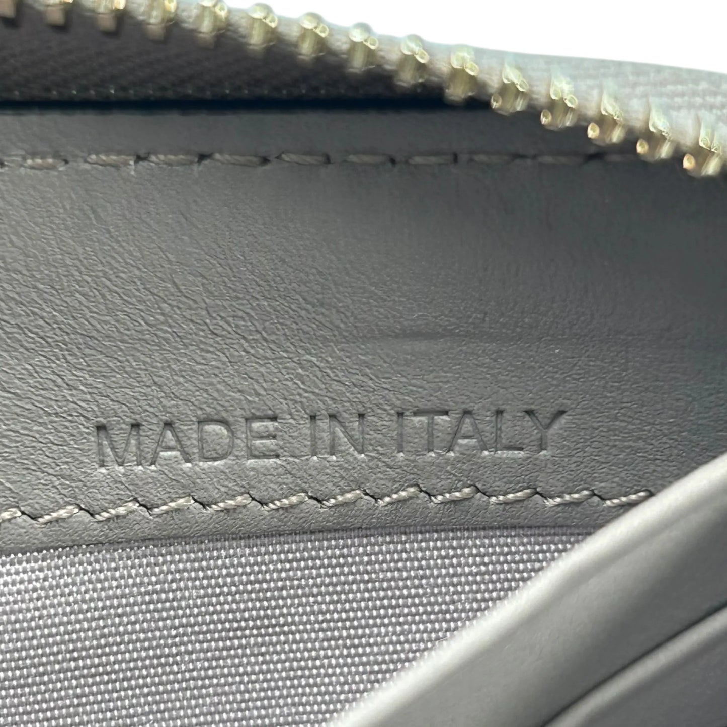 Valentino Rockstud Zip-Around Wallet - Grey 