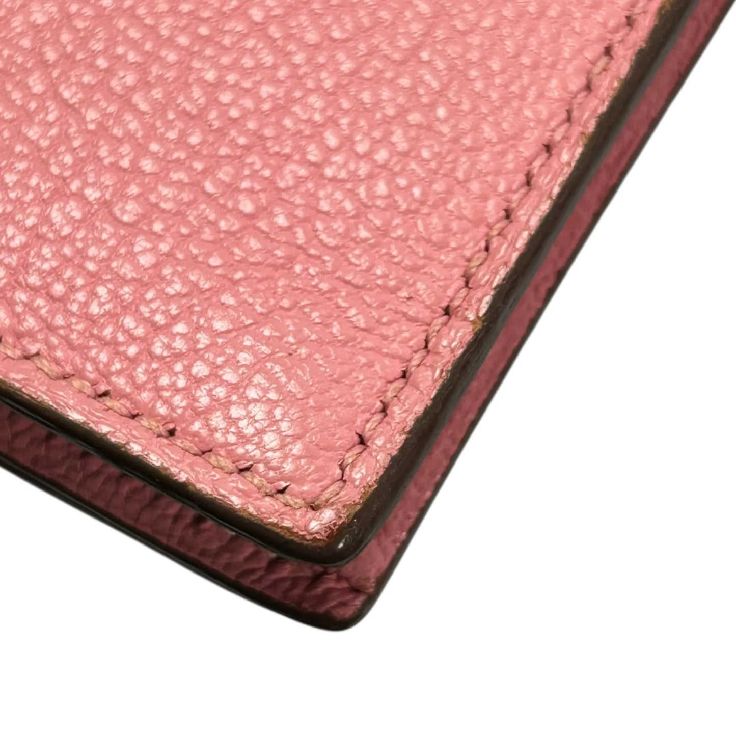 HERMES ベアン スフレ レザー □R刻印(2014年製)  ロングウォレット - ピンク