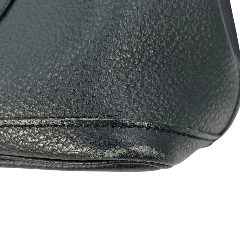 HERMES Garden Party PM Negonda X Stamped Tote Bag - Black 