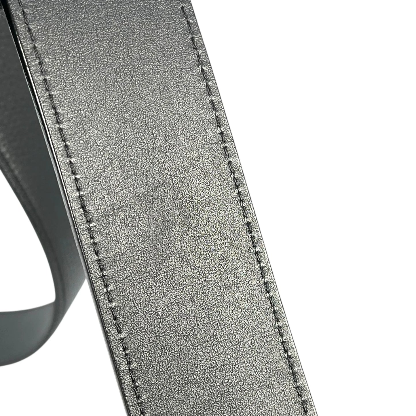 LOUIS VUITTON LV イニシャル リバーシブル ベルト - ブラック