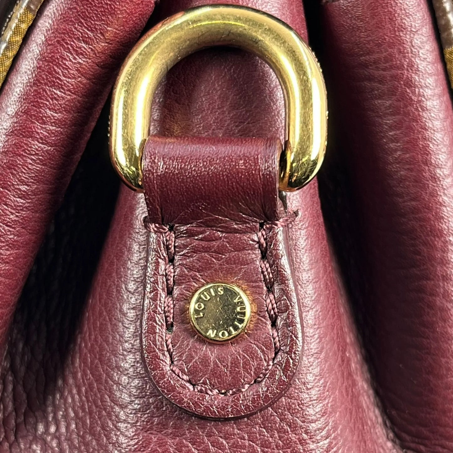 LOUIS VUITTON Monogram Eden PM Handbag/Shoulder Bag - Brown 