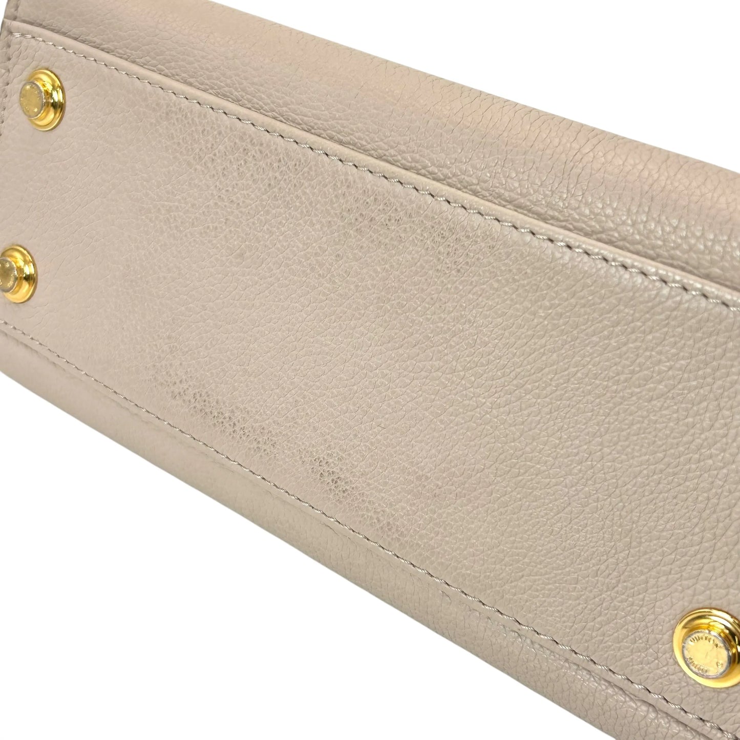 LOUIS VUITTON オンマイサイドPM モノグラムキャンバス ハンドバッグ ショルダーバッグ - ベージュ