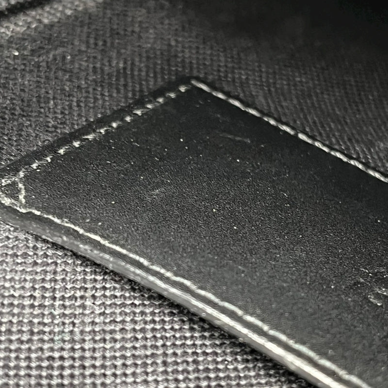 GUCCI GGスプリーム ミニハンドバッグ ショルダーバッグ - ブラック