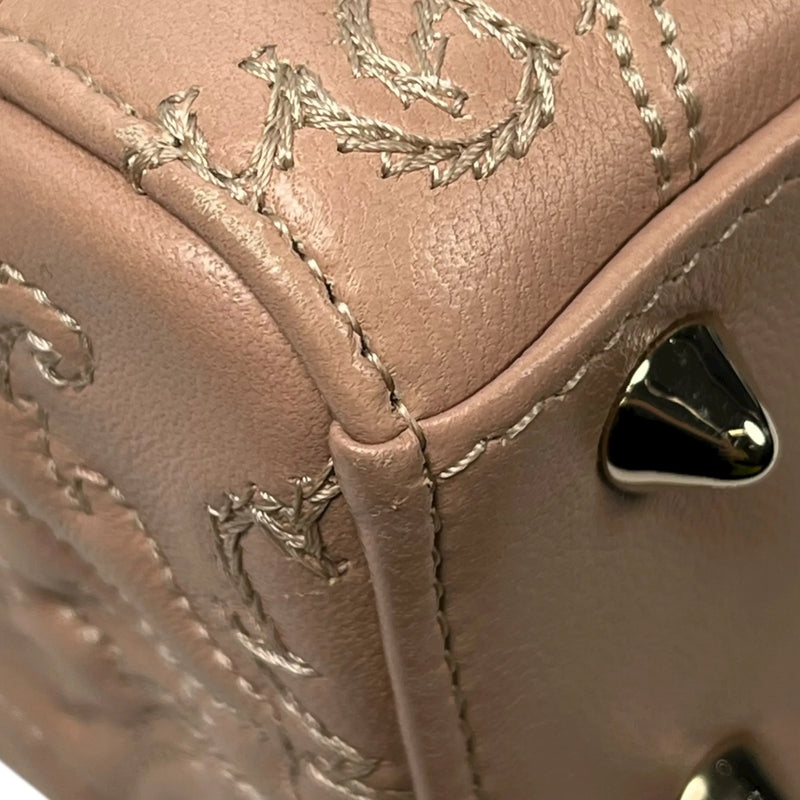 Christian Dior Lady Dior Lambskin Handbag/Shoulder Bag - Pink