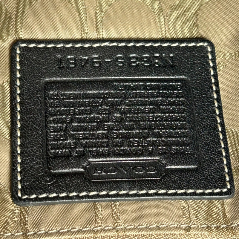 Coach Soho Crossbody Messenger Leather Shoulder Bag - Black 