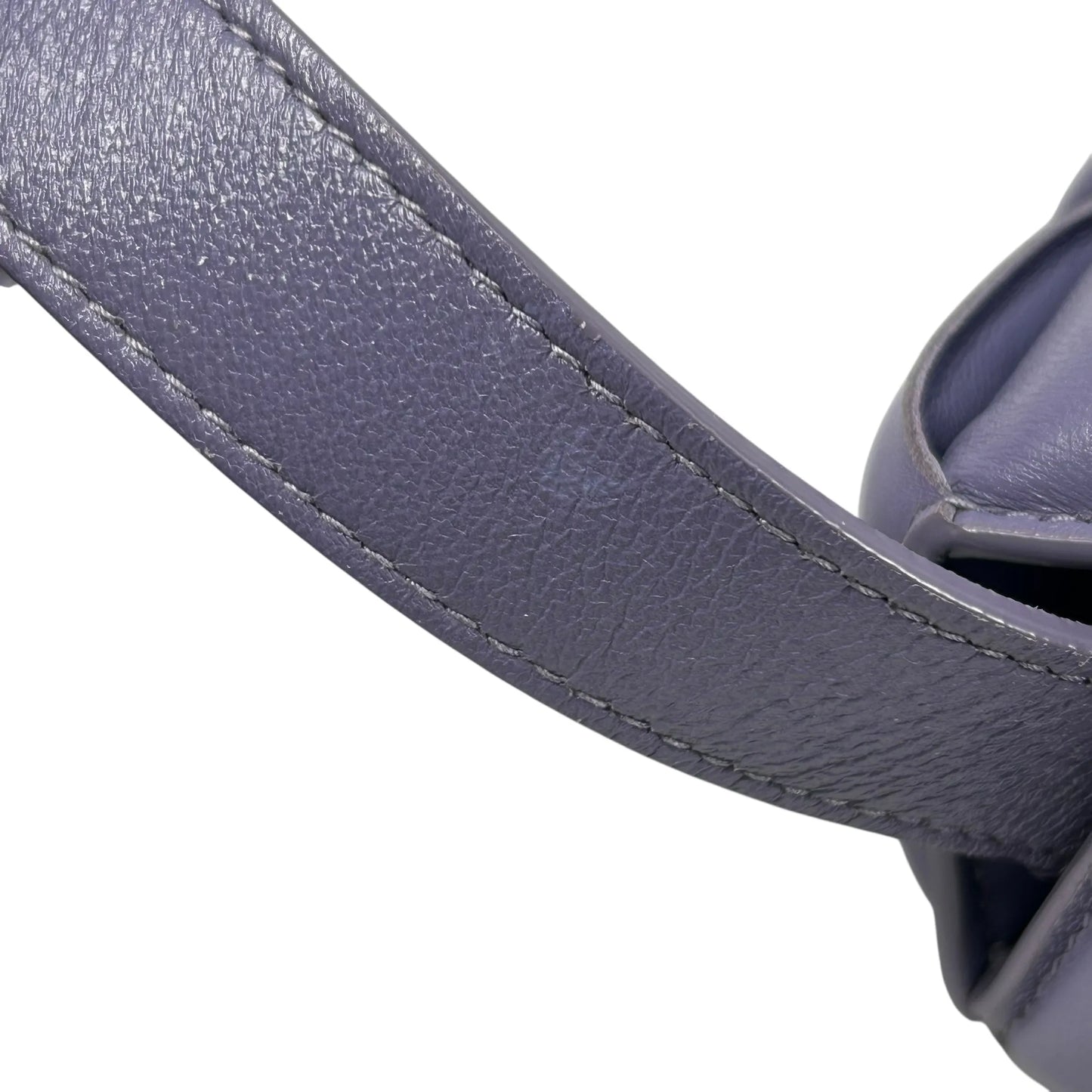 BOTTEGA VENETA Padded Cassette Bag Lambskin Shoulder Bag - Purple 