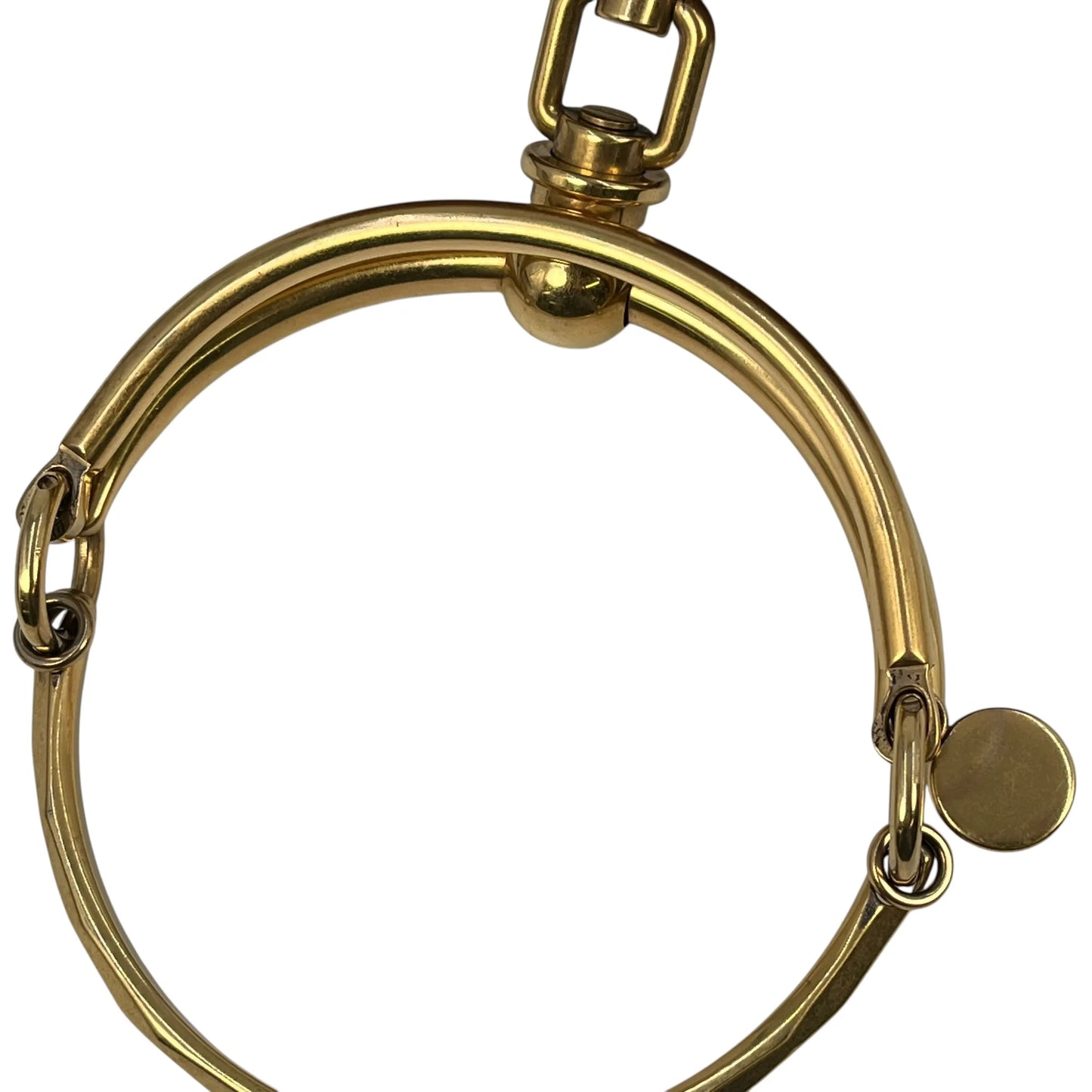 Chloé ナイル レザー ブレスレットバッグ ハンドバッグ ショルダーバッグ - ブラウン