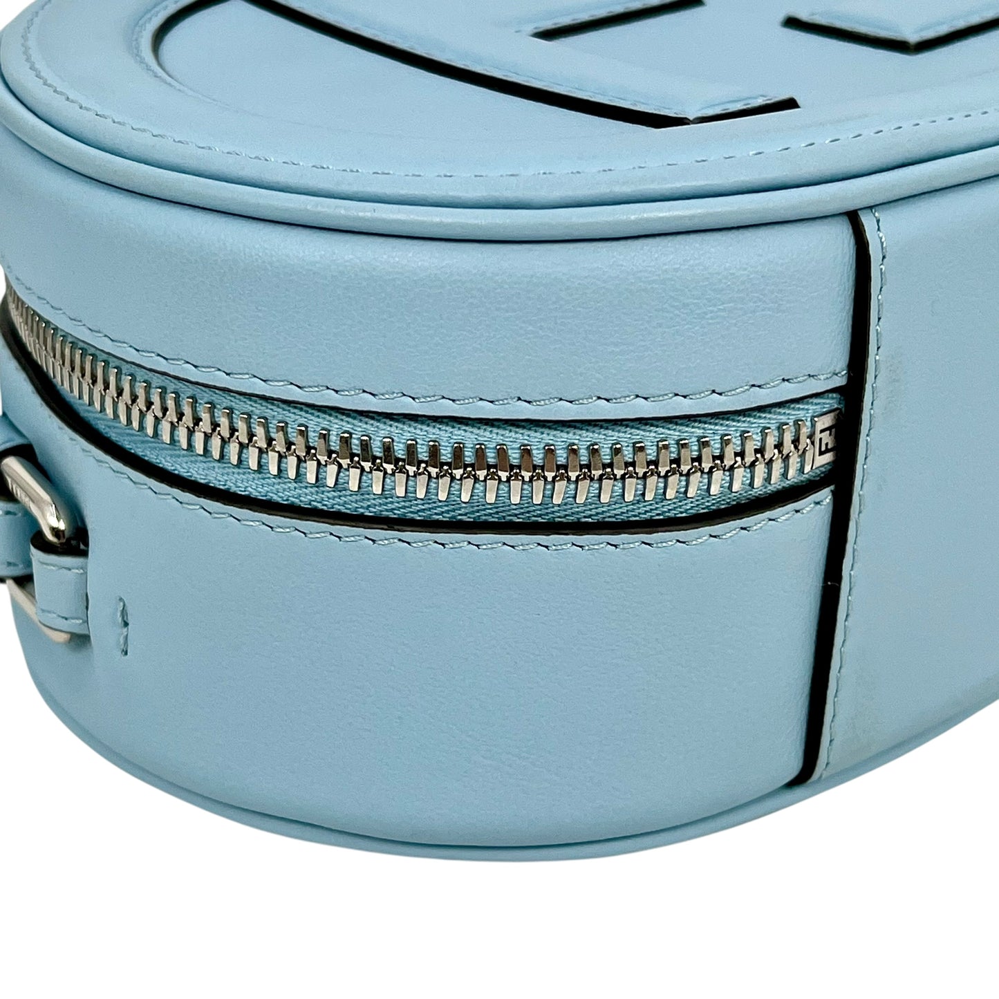 FENDI Orlock Camera Case Shoulder Bag - Blue 