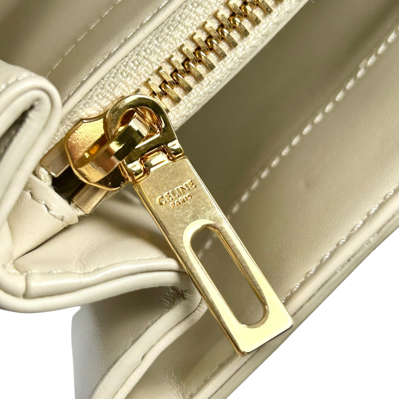 CELINE 16 Small Handbag/Shoulder Bag - Cream 