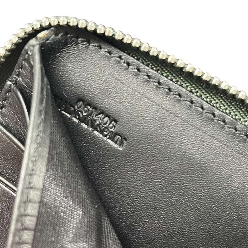 LOEWE Anagram Zippy Bi-fold Compact Wallet - Green 