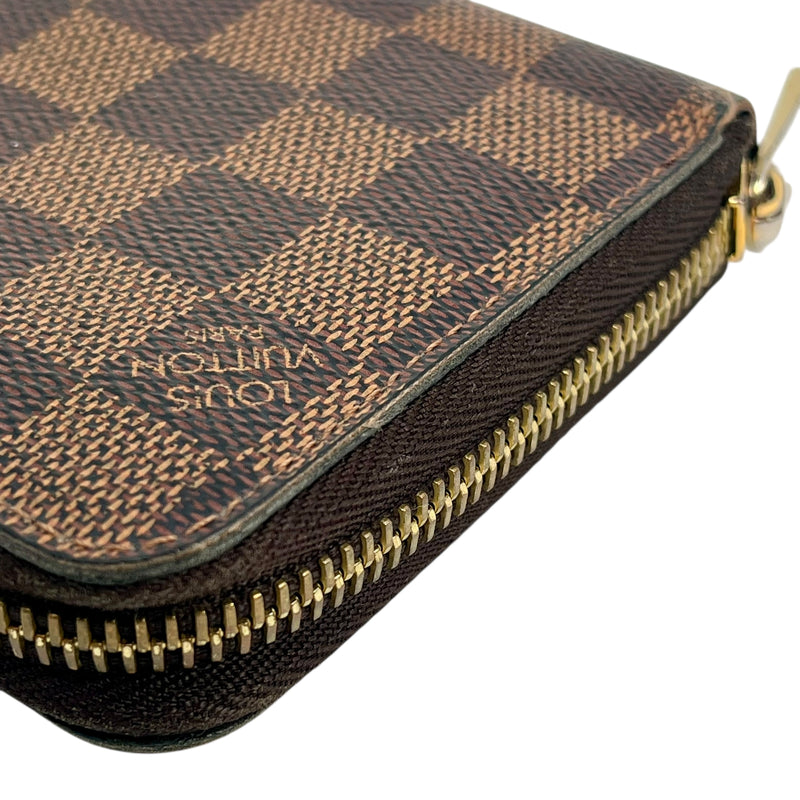 Louis Vuitton Damier Graffiti Zippy Long Wallet - Dark Brown - 31499 