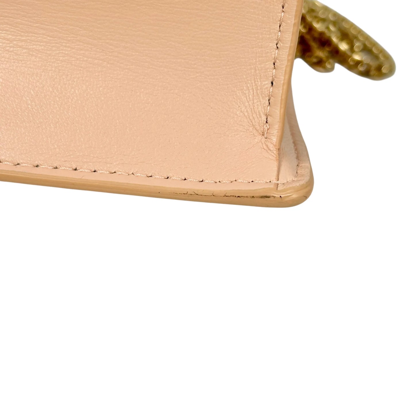 BVLGARI サーペンティ フォーエバー チェーンショルダーバッグ - ピンクベージュ