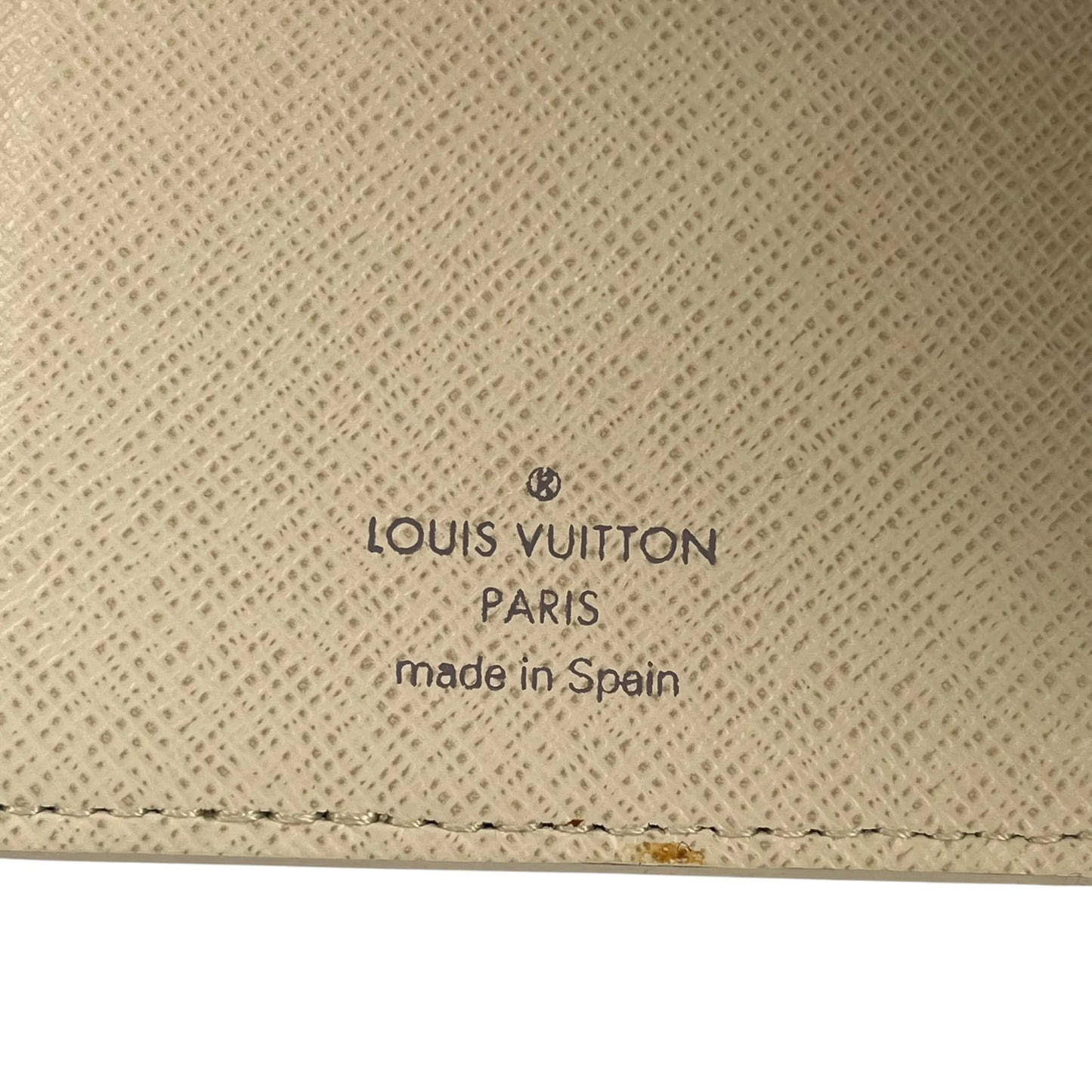 Louis Vuitton Damier Azur Portefeuille Koala Compact Wallet - White 