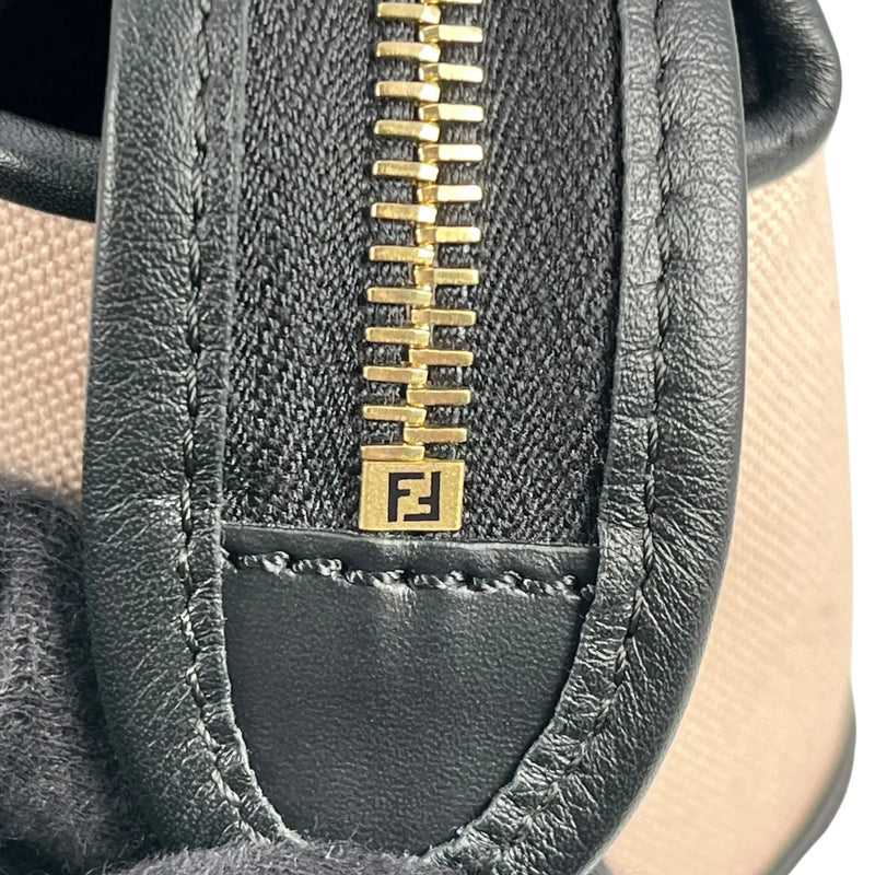 FENDI By the Way Medium Canvas and Leather Handbag - Pink 