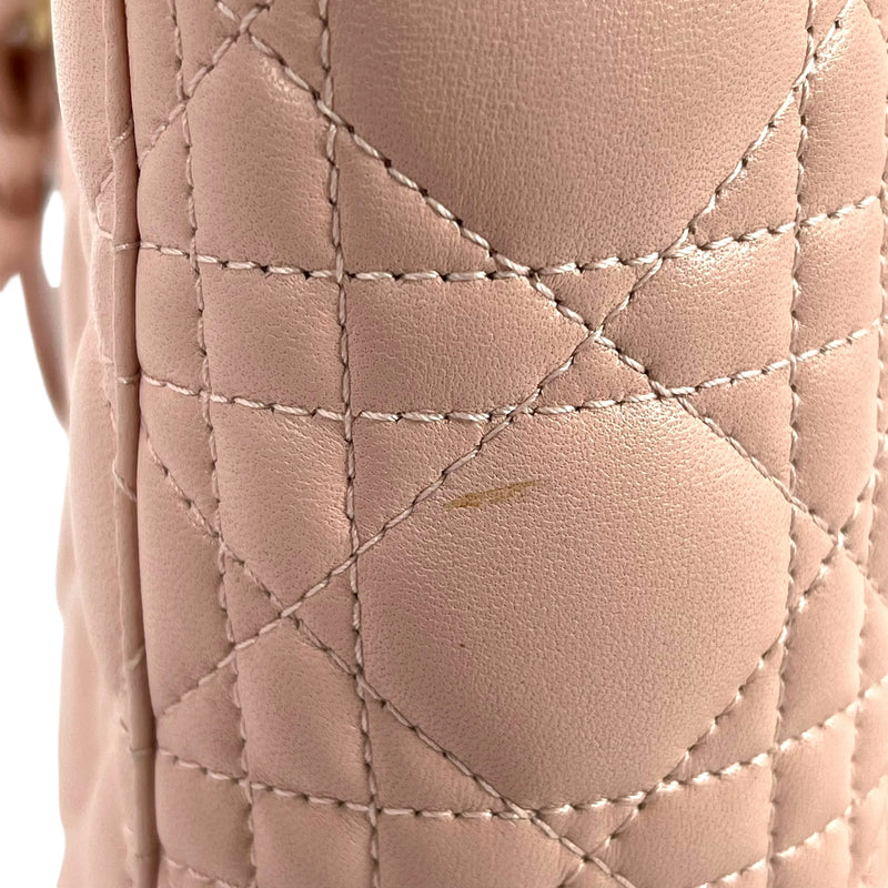 Dior Small Lady Dior My ABC Dior Leather Handbag - Pink 