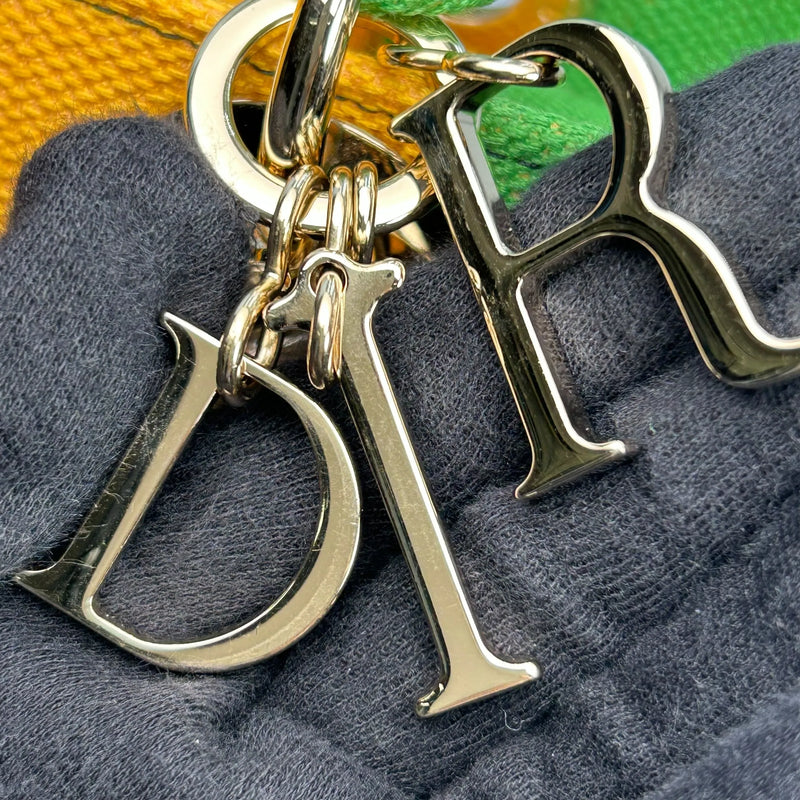 Dior Lady D-Light Handbag - Yellow and Green 