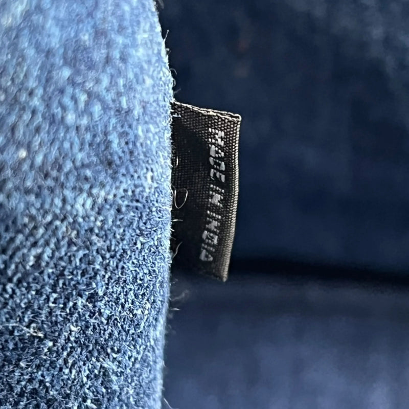 Prada Canapa Denim Tote Bag/Handbag - Blue 