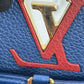 Louis Vuitton Capucines MM Taurillon Leather Handbag - Navy Blue 