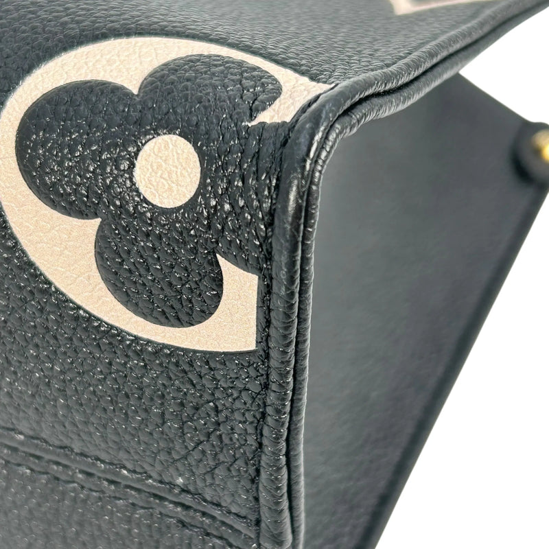 Louis Vuitton Monogram Empreinte On-the-Go PM Handbag/Shoulder Bag - Black 