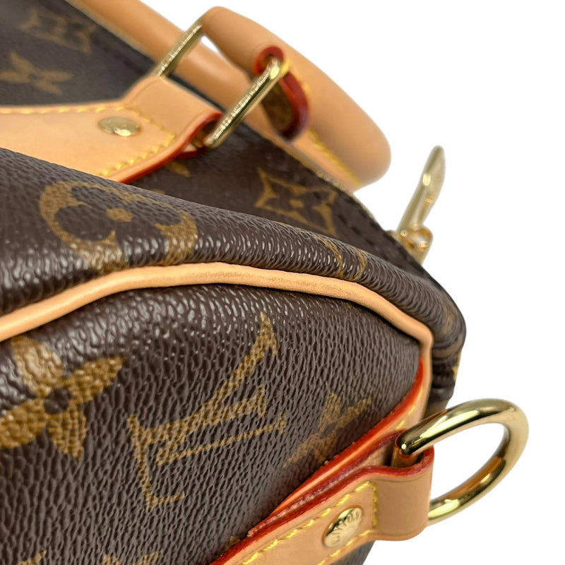 LOUIS VUITTON スピーディ バンドリエール 25 モノグラム ハンドバッグ - ブラウン