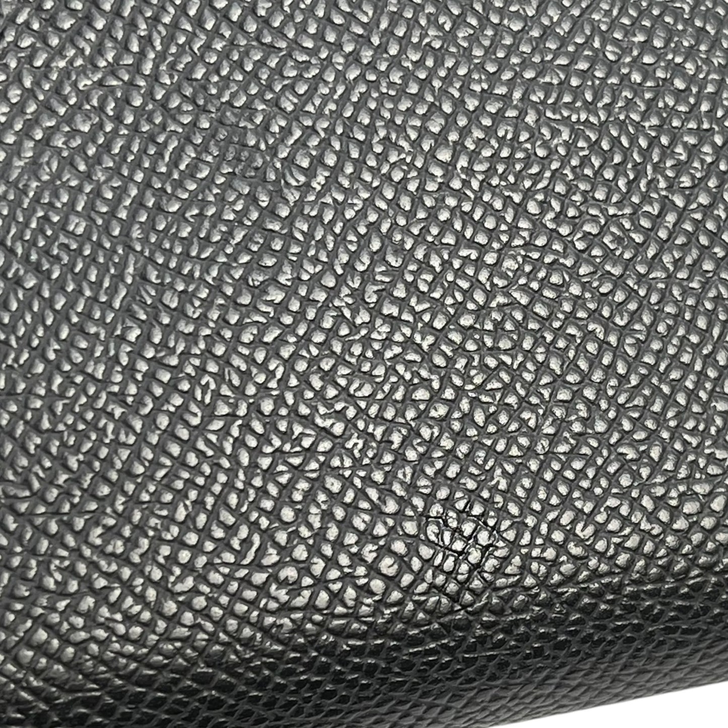 HERMES Bearn Souffle Epsom Leather Long Wallet (2014) - Black (R Stamp) 