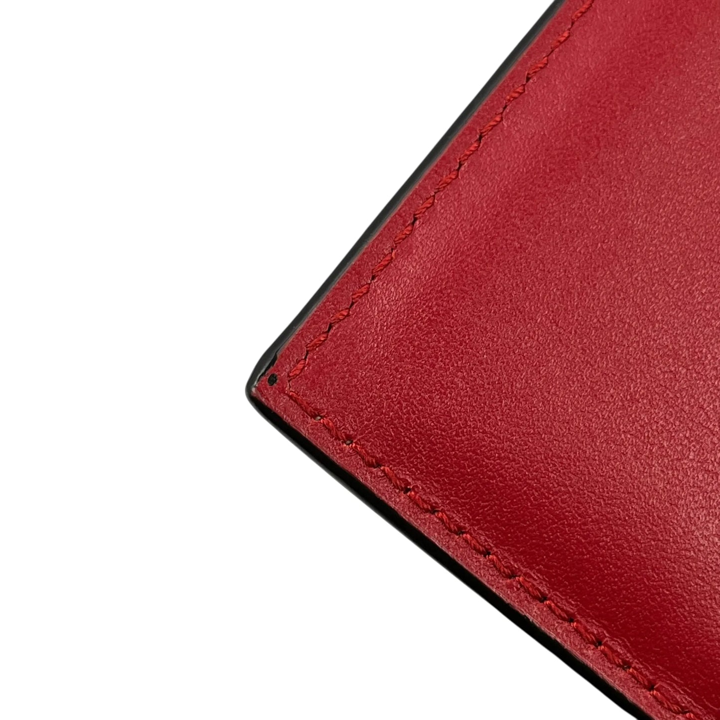 GUCCI GG Supreme Canvas Cherry Bifold Compact Wallet - Beige 