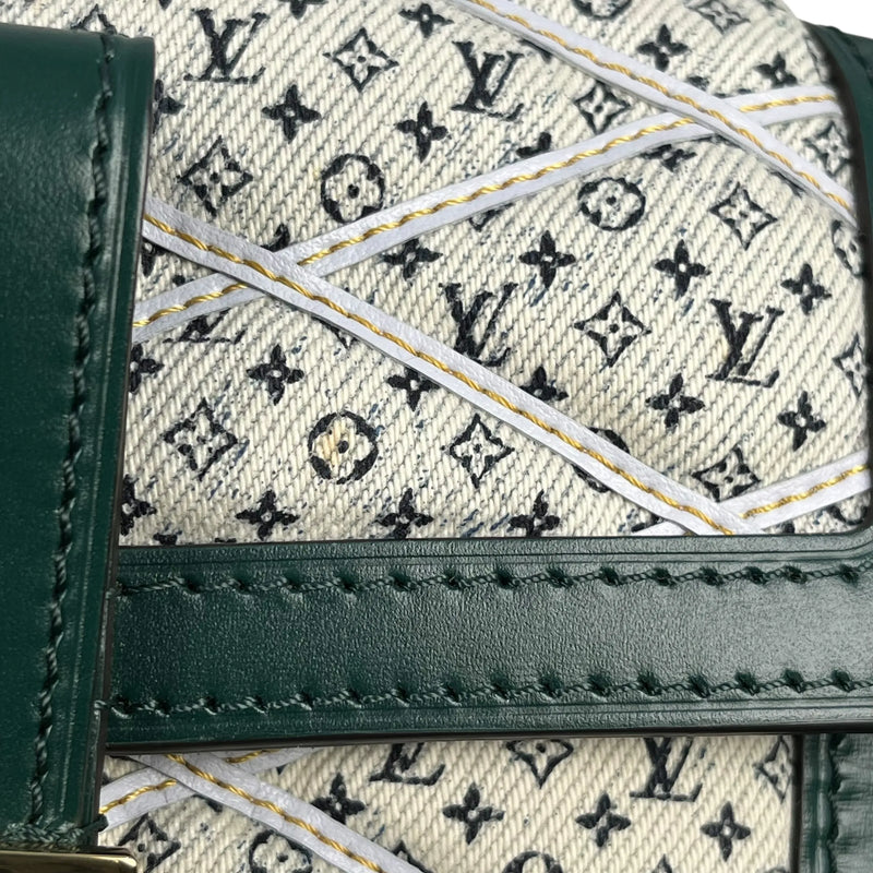 LOUIS VUITTON バムバッグ ドーフィーヌ ミニ モノグラム キャンバス ショルダーバッグ - グリーン