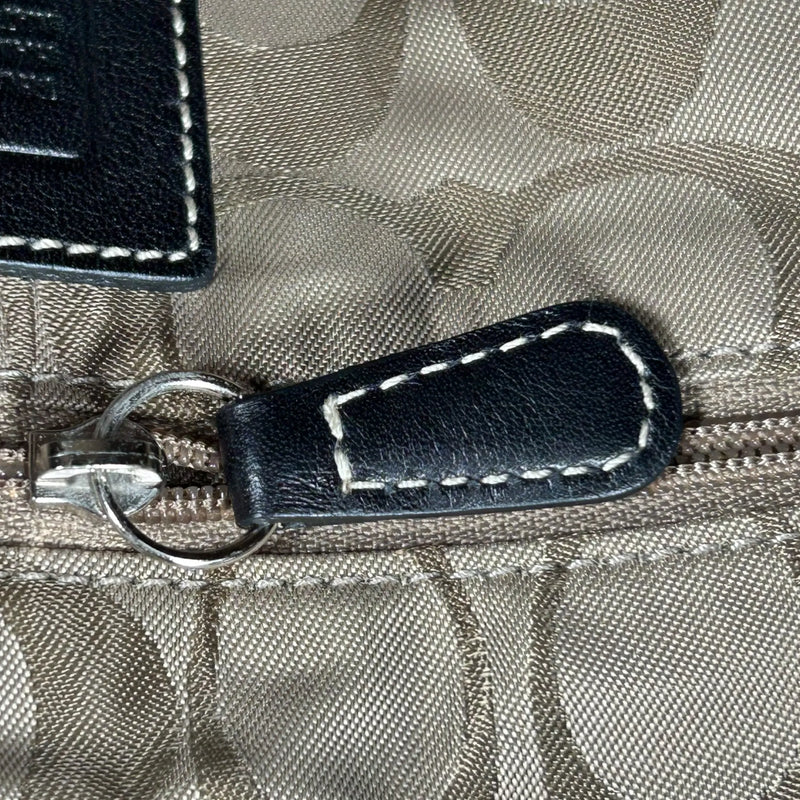 Coach Soho Crossbody Messenger Leather Shoulder Bag - Black 