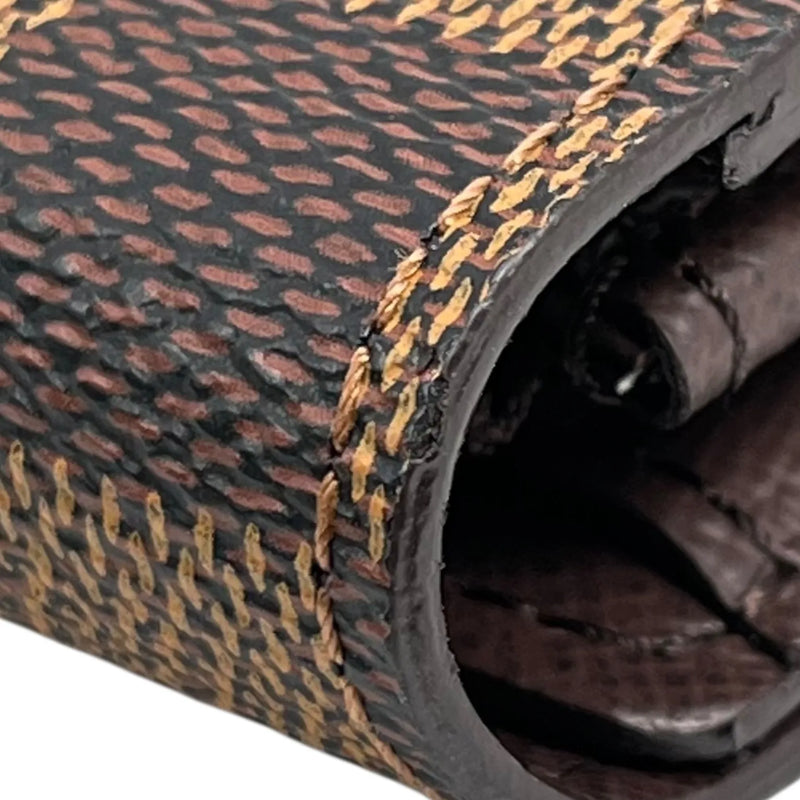 Louis Vuitton Sarah Damier Ebene Portefeuille Long Wallet - Brown 