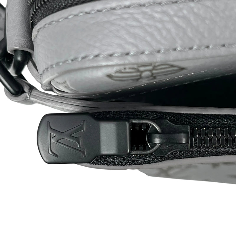 Louis Vuitton Trio Messenger Monogram Shadow Shoulder Bag - Grey 